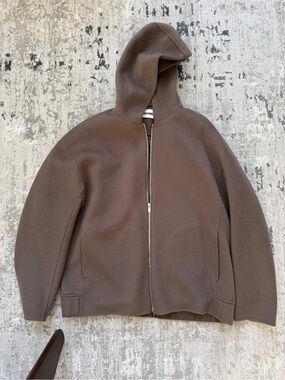NWOT Men’s ATTACHMENT Wool/Cashmere Zip Up Coat L